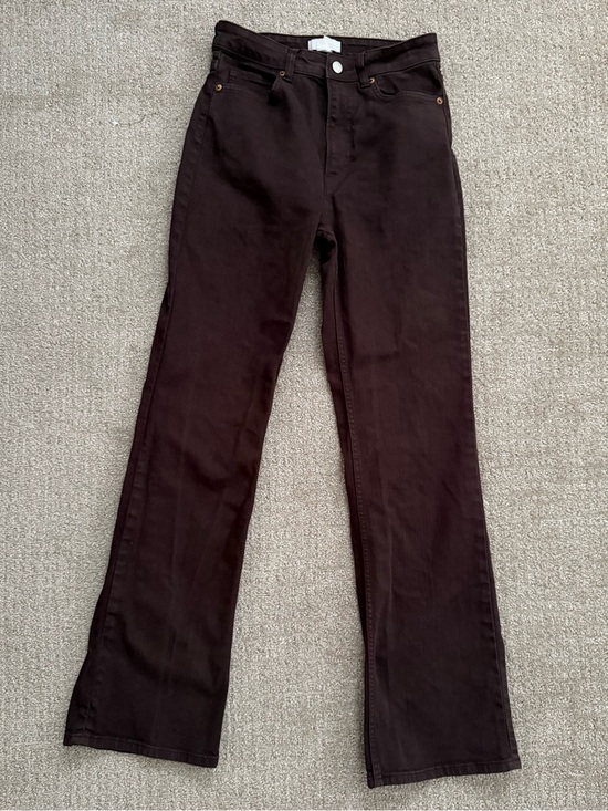 H&M Denim - H&M Brown Bootcut High Jeans
